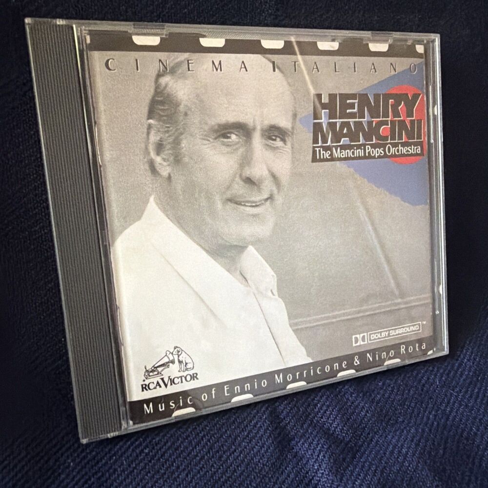 Cinema Italiano: Music of Ennio Morricone & Nino Rota by Henry Mancini (CD,...
